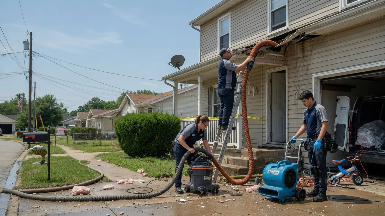 Water Damage Restoration in Tunica, LA near me